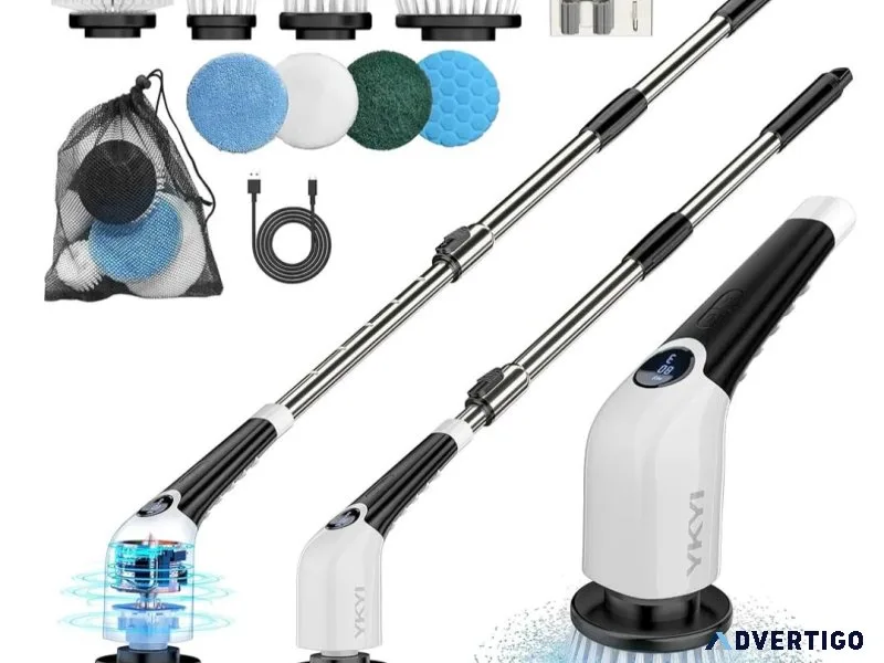 Electronic Spin Cleaning Brush
