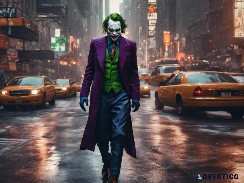 the joker marvel comics print