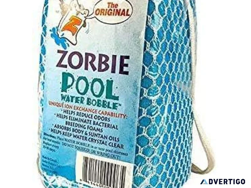 Zorbie Floating Scum Collector Scum Brick for Pool and Spa Blue