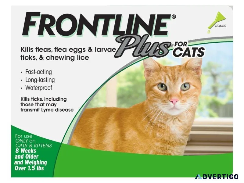 Buy Frontline Plus topical solution For Cats at Best Price
