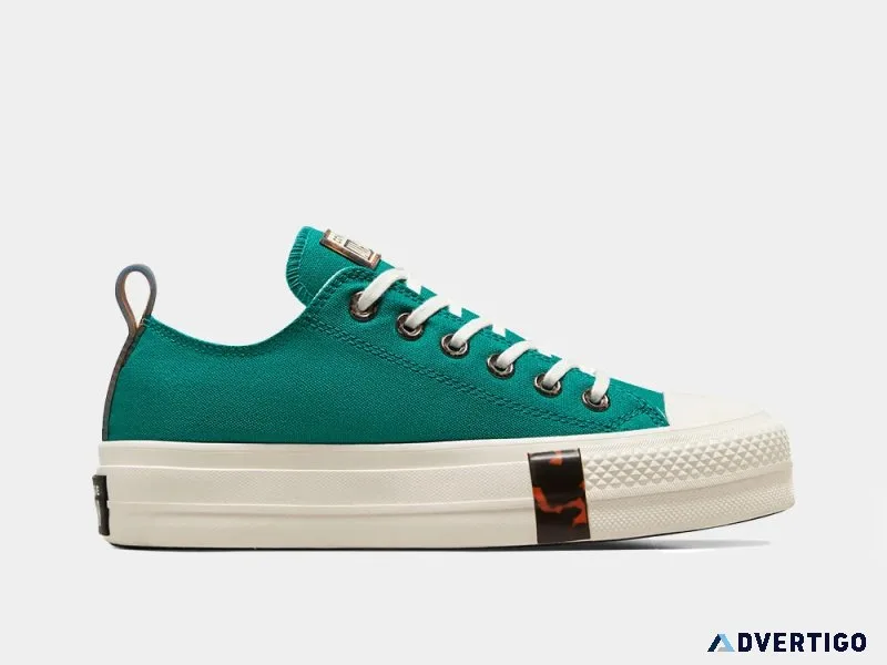 Stride in style: converse women s platform sneakers