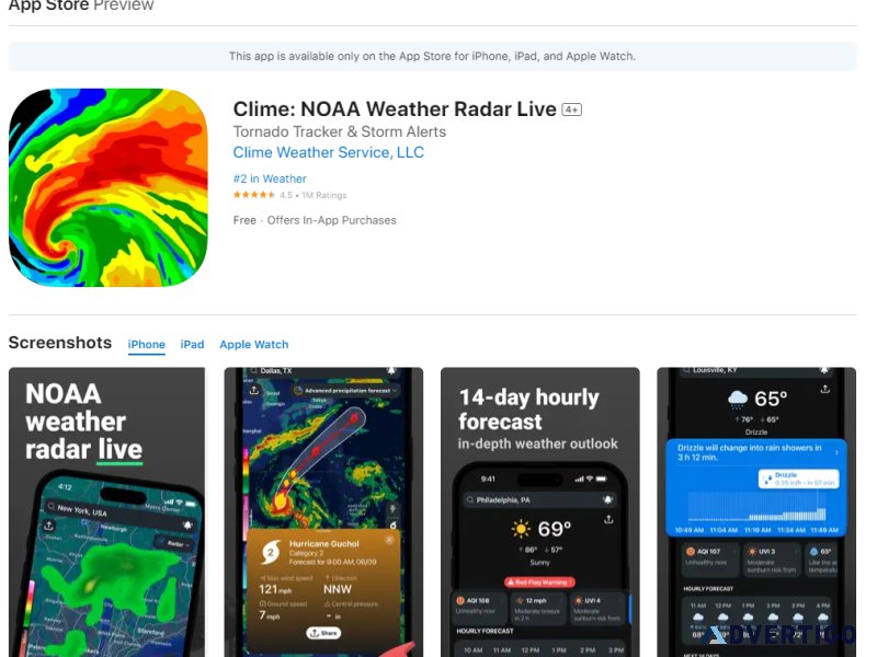 Install and Use the NOAA Weather App
