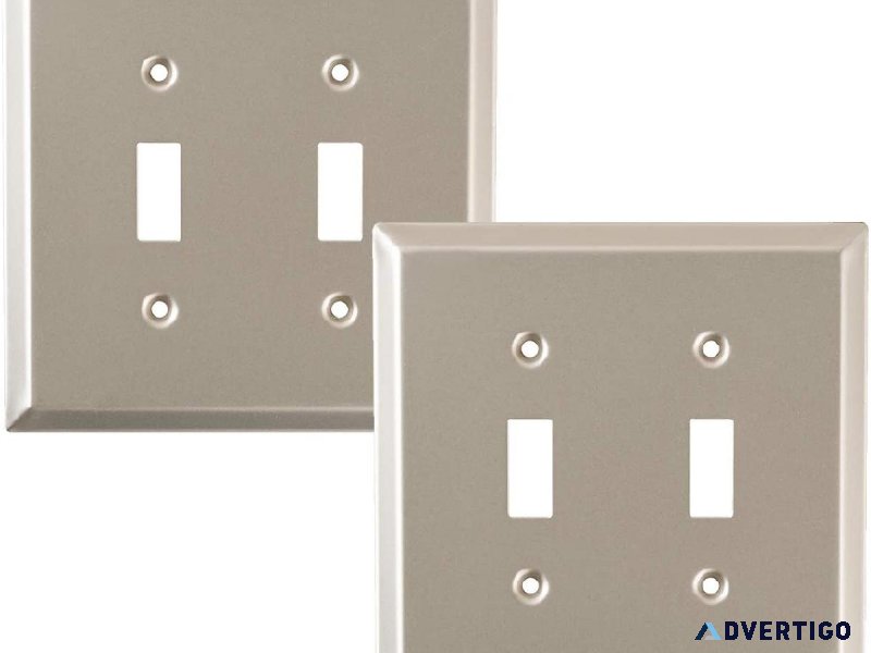 Buy The Best Satin Nickel Wall Plate from SleekLighting