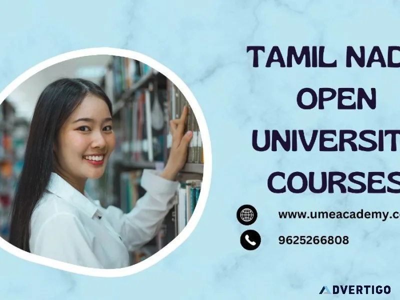 Tamil Nadu Open University Courses