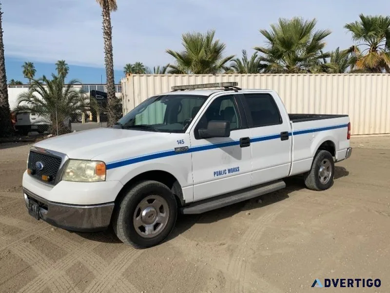 2008 FORD F150 CREW CAB PICKUP TRUCK 28102236