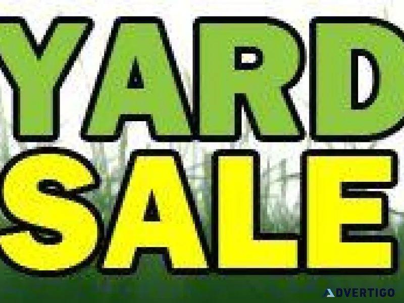 GIGANTIC 177 HOME YARD SALE