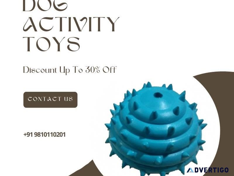 Premium Dog Activity Toys - Call 91 9810110201