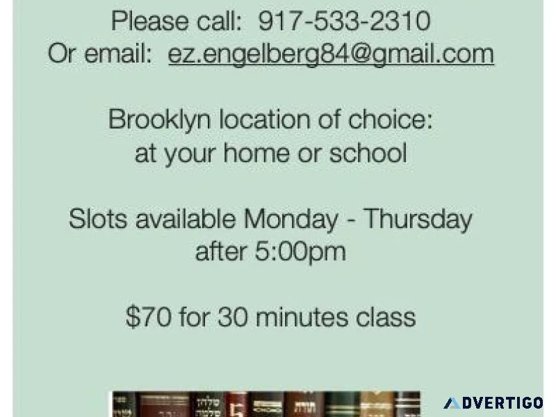 Private Hebrew Classes