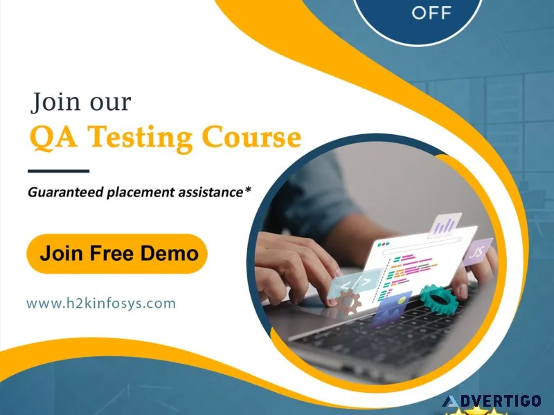 Get the best Quality Analyst Course online from H2K Infosys
