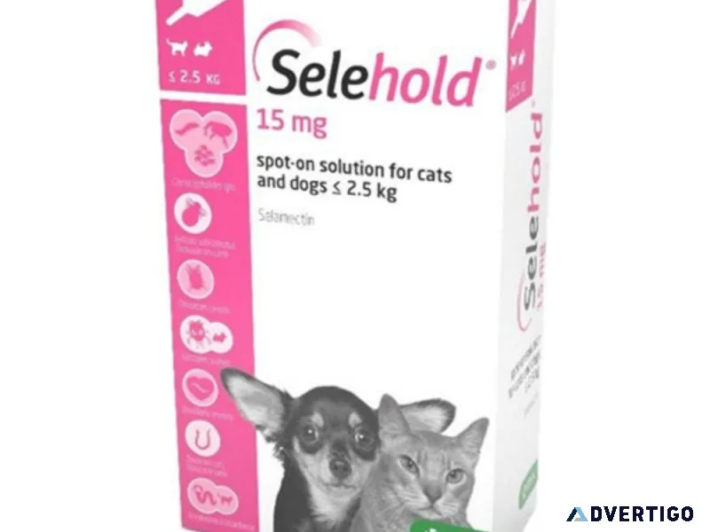 Buy Selehold Pink For PuppyKittens 15mg0.25ml at Lowest Price