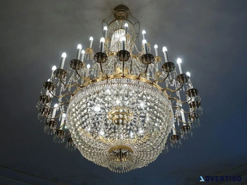 Chandelier Lighting Design in UK - Classical Chandeliers