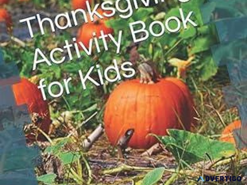 Thanksgiving Activity Book for Kids
