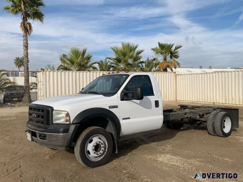 2007 FORD F550 CAB and CHASSIS 85901236