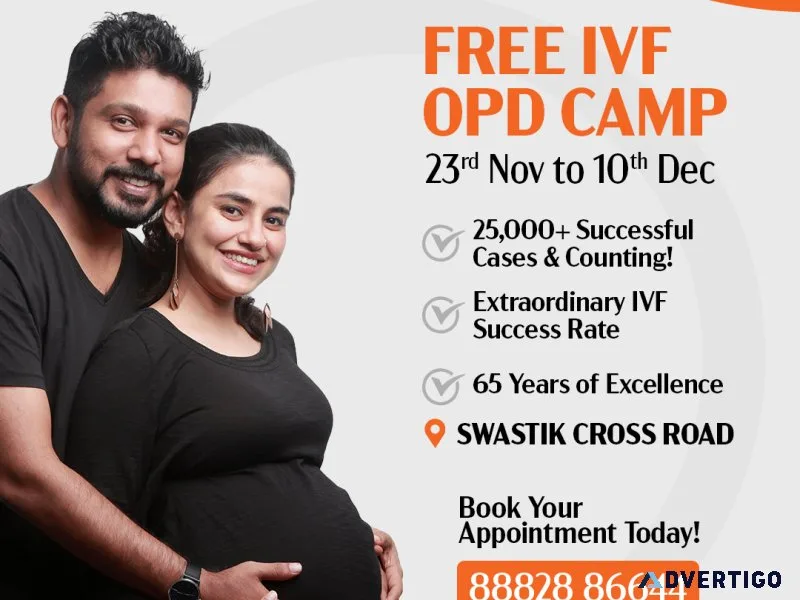 Free ivf opd camp at best ivf centre in ahmedabad