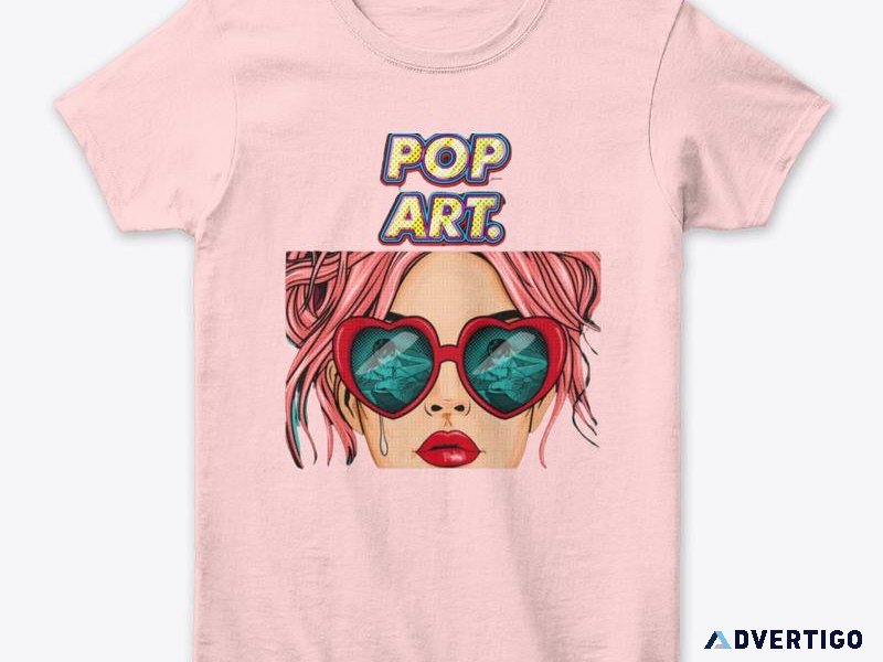 funky pop art t shirts