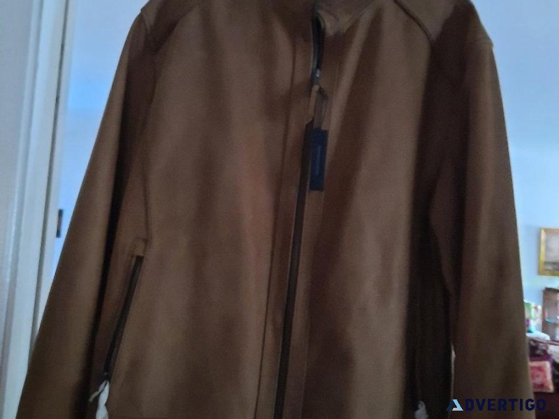 Leather Coat new with tags