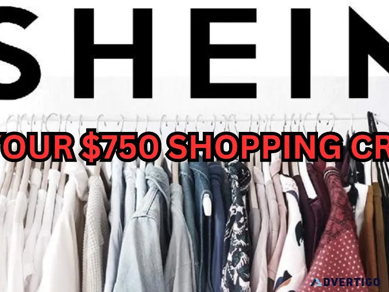 Shop till you drop with 750 at SHEIN