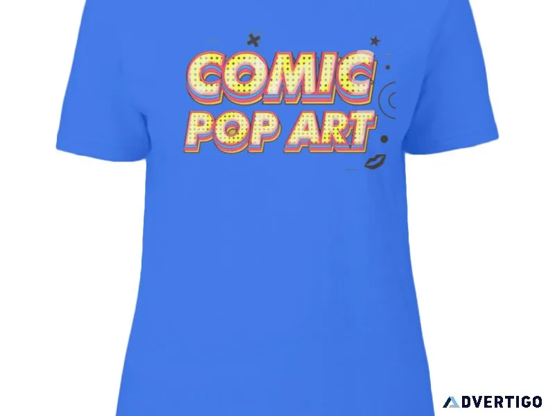 children pop art t shirts