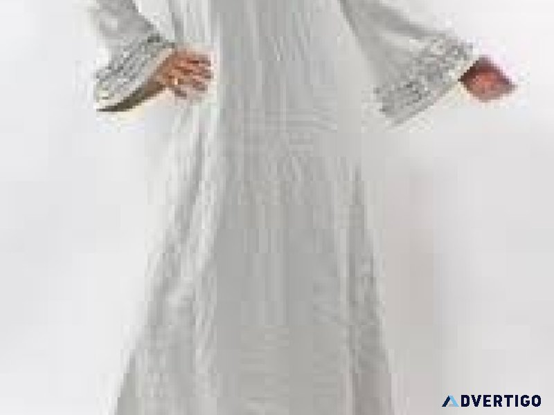 Elegant Comfort Long Ruffled Linen Night Dress