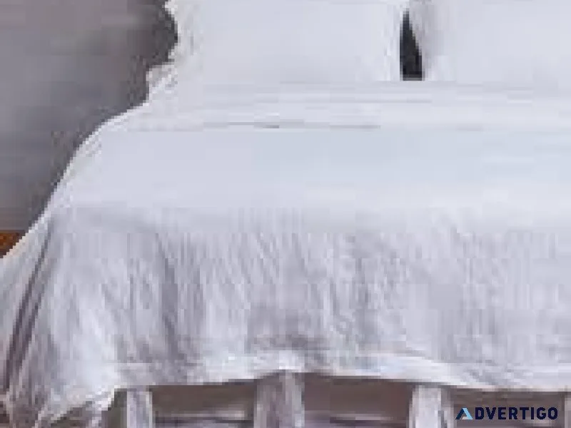 Buy Bow Ties Linen Duvet Cover