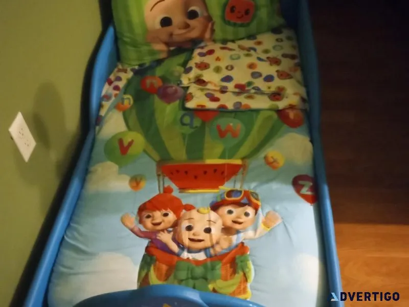 Coco melon and Cars toddler beds