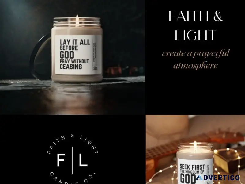 Faith and Light Candles