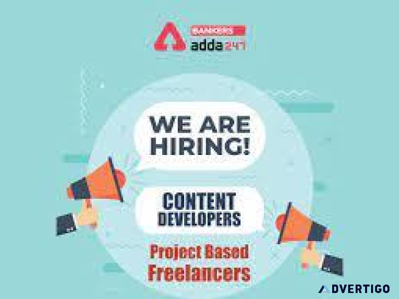 urgent hiring freelancers