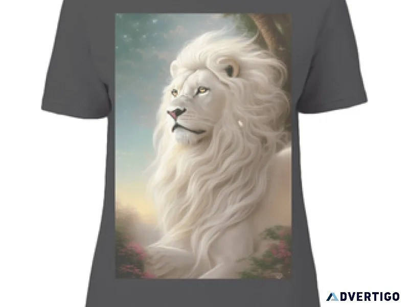 women fantasy lion t shirt for sale