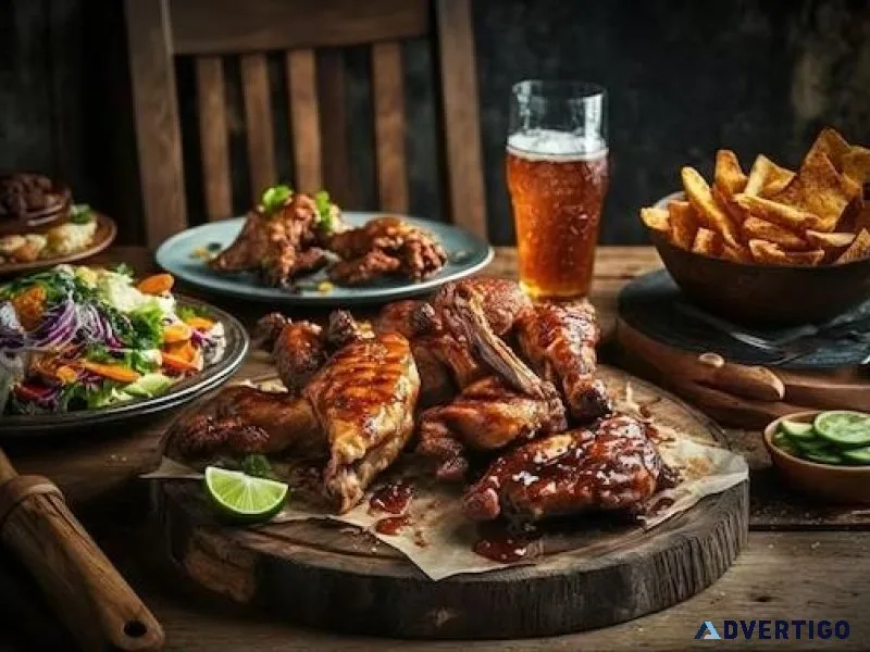 Grilled Food and Bar