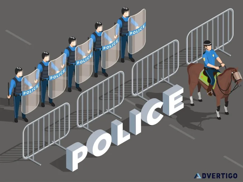 Why police barrier in saudi arabia important for business?