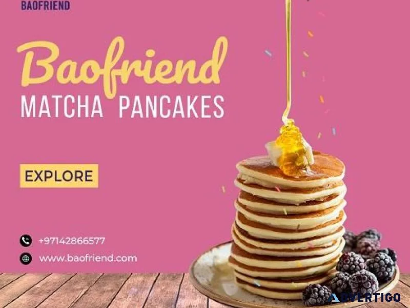 Baofriend Matcha Pancakes