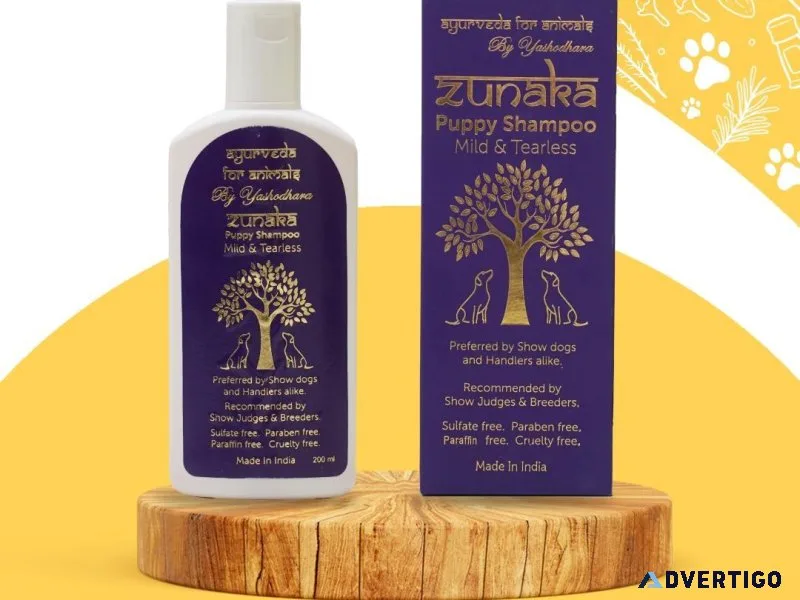 Zunaka Puppy Shampoo