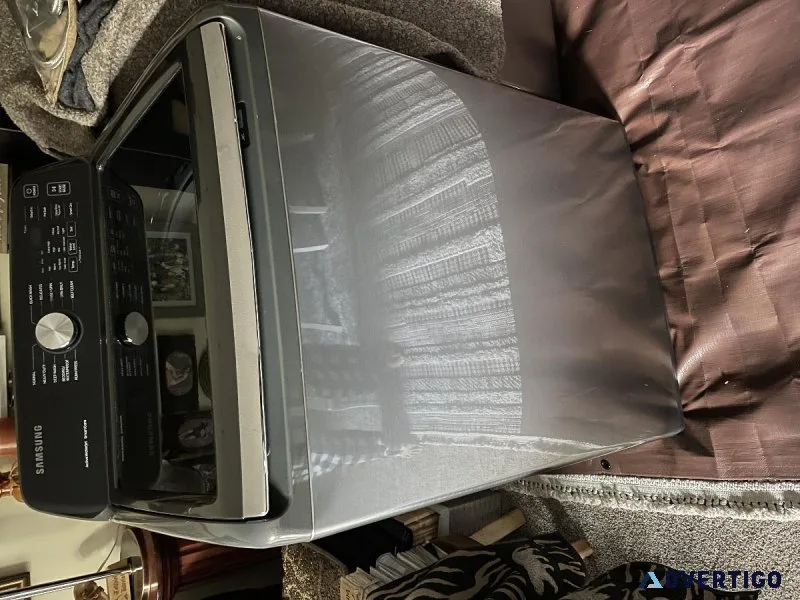 Samsung Washer and Dryer Grey Beautiful