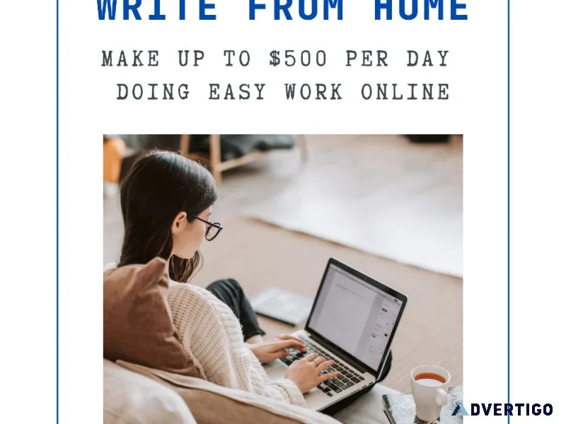 Join our entry-level writing team