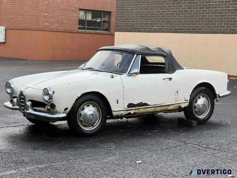 25044 1961 Alfa Romeo Giulietta Spider