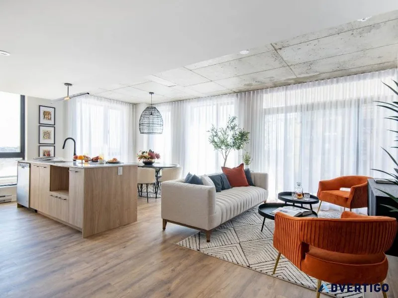 New condo 4 12 Rental habitats MARKET Laval