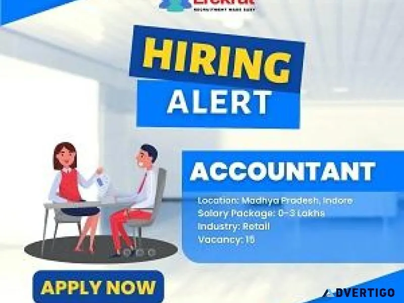 Accountant Job At Vishal Consultants