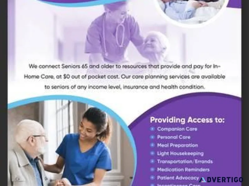 In Home services for seniors 65