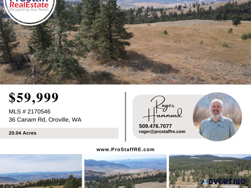 Incredible Views on 20 Acres