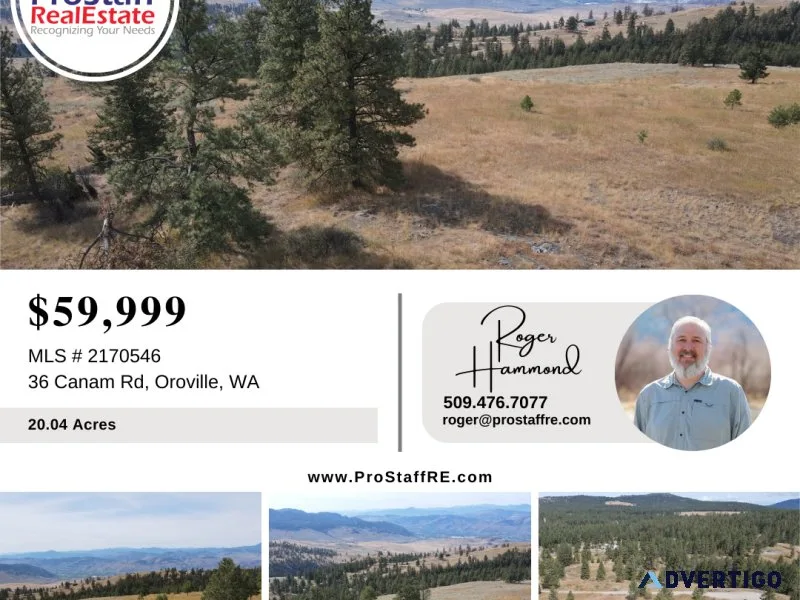 Incredible Views on 20 Acres