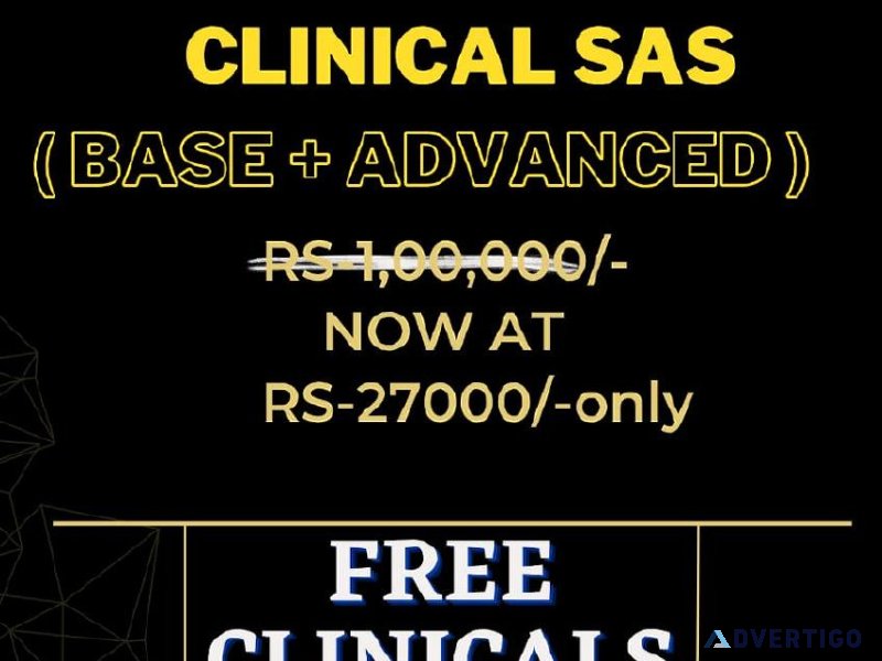 CLINICALSAS TRAINING WITH PLACEMENTS