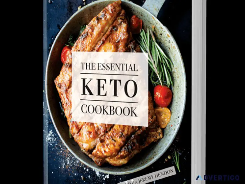 The Essential Keto Cookbook (Physical) - Free  Shipping