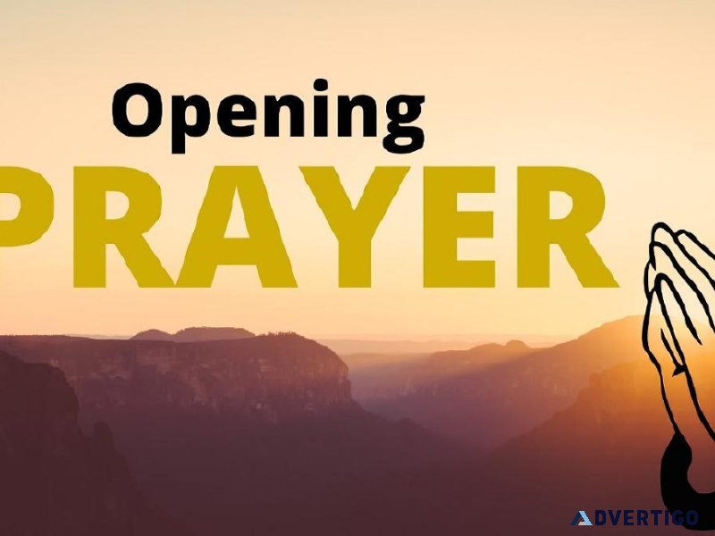 Opening Prayer For Church Service