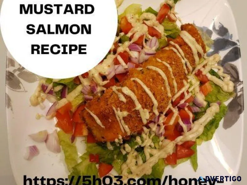 Impress Your Guests with Our Mouthwatering Honey Mustard Salmon