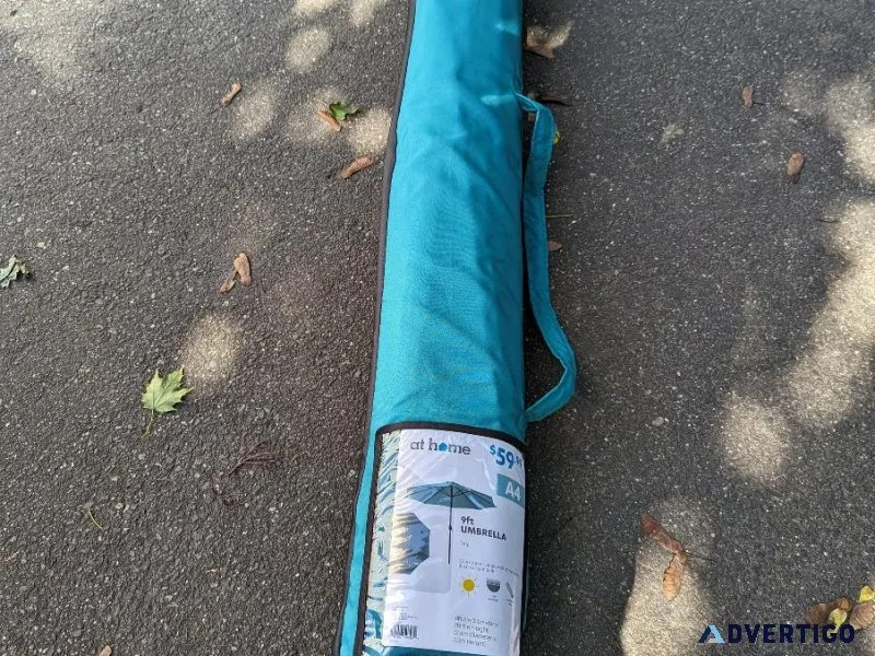 New patio umbrella