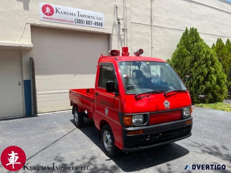 1996 DAIHATSU HIJET FIRE TRUCK 4WD MINI TRUCK