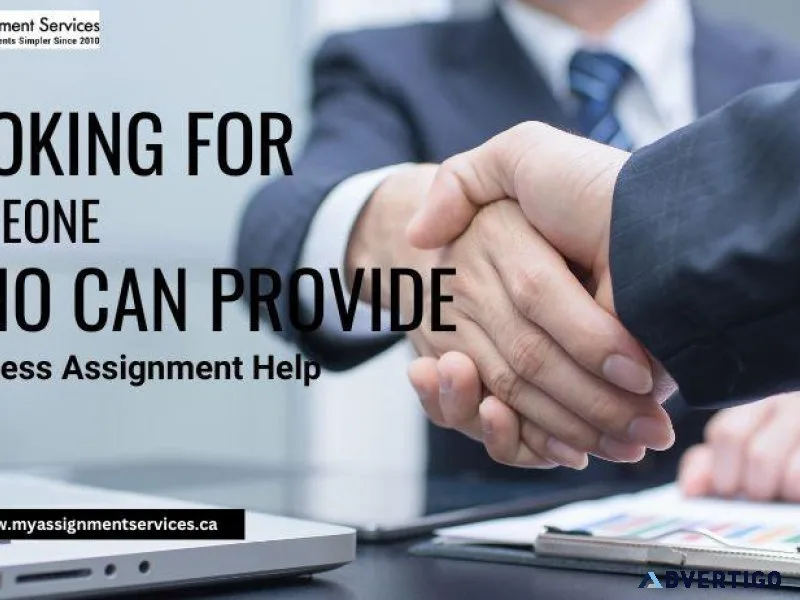 Looking for Someone who can Provide Business Assignment Help