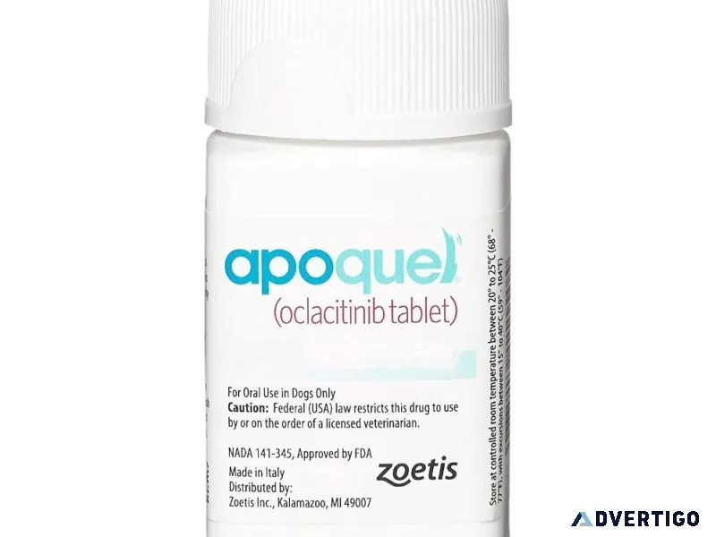 Buy Apoquel (5.4 mg) for Quick Itch-Relief in Dogs