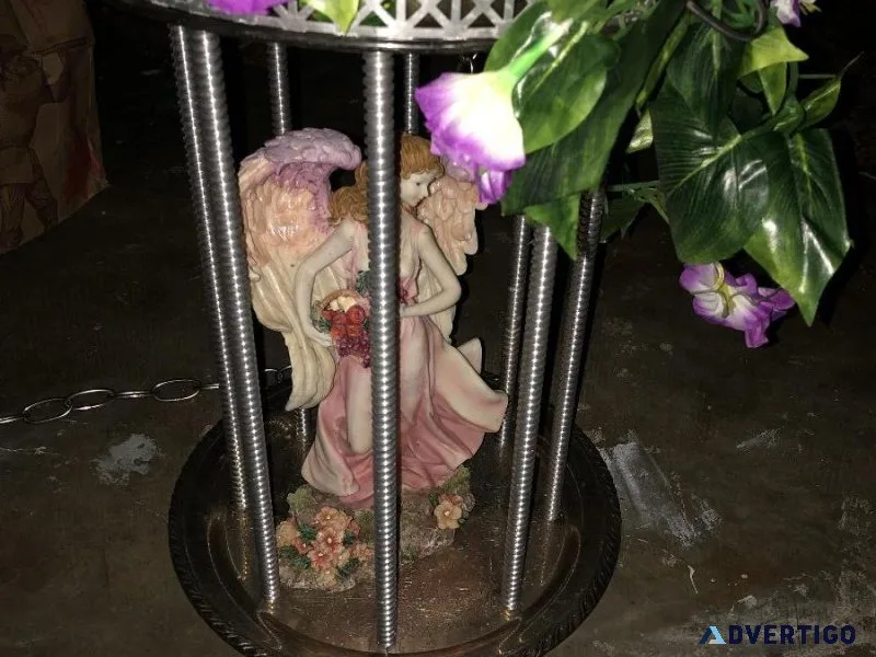 Solar Garden Statue