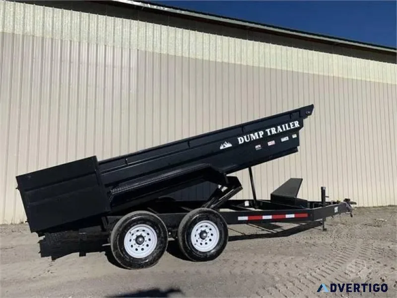 2022 IA 7 X14  Dump Trailer Low Profile HD